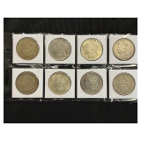 #3104 (8) Morgan silver dollars years incl. 1921 #3104 (8) Morgan silver dollars years incl. 1921