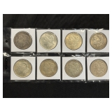 #3110 (8) Morgan silver dollars years incl. 1921 #3110 (8) Morgan silver dollars years incl. 1921