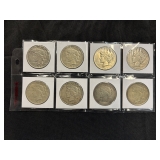 #3131 (8) Peace silver dollars years incl. (5) 1926, (3) 1927 #3131 (8) Peace silver dollars years incl. (5) 1926, (3) 1927