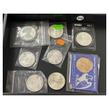 #3158 (10) loose American eagle silver dollars #3158 (10) loose American eagle silver dollars