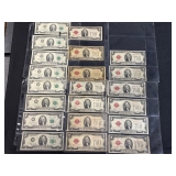 #3171 Red Stamp $2 Bill Lot #3171 Red Stamp $2 Bill Lot
