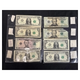 #3174 Error & Misc. Marked Bills incl. $1 Runs, etc. #3174 Error & Misc. Marked Bills incl. $1 Runs, etc.