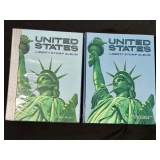 #3051 Pair of United States Liberty Stamp Albums #1 #3051 Pair of United States Liberty Stamp Albums #1