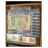 #3177 Large Foreign Bill & Currency Lot in sheets incl. Canadian, Chineses, Indonesian, & Much More! #3177 Large Foreign Bill & Currency Lot in sheets incl. Canadian, Chineses, Indonesian, & Much More!
