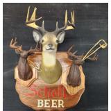 Beer and advertising signs- Schells buck mount Beer and advertising signs- Schells buck mount