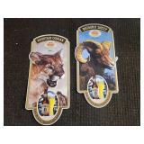 Coors Rocky Mountain Legend mountain cougar and bighorn sheep Coors Rocky Mountain Legend mountain cougar and bighorn sheep