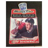 Miller Time Light Detroit Red Wings Miller Time Light Detroit Red Wings