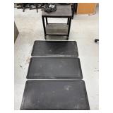 Lot #133 Floor Mats and Utility Cart