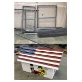 Lot #119 Dog Kennel / Fencing Group