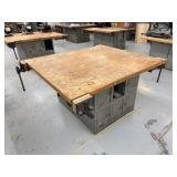 Lot #70 Heavy Duty Woodshop Table #1