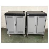 Lot #134 Spectrum Rolling Utility Cart Group #1
