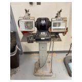 Lot #75 Stanley 1/3HP Grinder On Stand