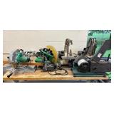 Lot #158 AS IS tools incl. Miter Saw, Sanders