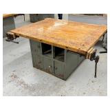 Lot #73 Heavy Duty Woodshop Table #3