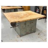 Lot #71 Heavy Duty Woodshop Table #1
