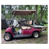 2004 Yamaha model G22 a gas powered golf cart decent rubber 