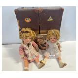 3008 - Shirley Temple Dolls w/ case