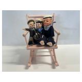 3013 - Sailor Dolls w/ Rocking Chair 