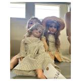 3036 - 3 Victorian Porcelain Dolls