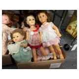 3047 - Lot of Plastic Disposable Dolls
