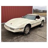 1987 Chevrolet Corvette White