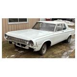 1964 Dodge 2 Door Coupe White