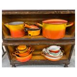 Le Creuset & Descoware Enameled Cast Iron Cooking Le Creuset & Descoware Enameled Cast Iron Cooking