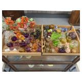 Vintage glass grape clusters- 1960s Vintage glass grape clusters- 1960s