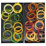 Lots of Bakelite Bangle Bracelets Lots of Bakelite Bangle Bracelets