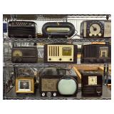 1940s, 50s, 60s Plastic Table Top Radios, TV, etc. 1940s, 50s, 60s Plastic Table Top Radios, TV, etc.