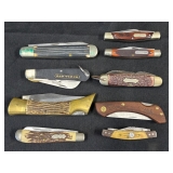 #288 Pocket Knife Lot #1 incl. The Traveler, Uncle Henry, Old Timer, etc.