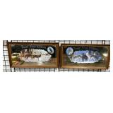 #366 Pabst Blue Ribbon Wildlife Collection Group of 2 Mirrors