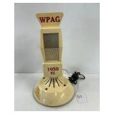 #51 WPAG 1050 KC - News Sports, Music “Mike Radio” Microphone