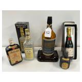 #52 Lot of 6 Incl.Champagne / Liquor Bottles Group