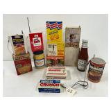 #65 Food and related radio lot incl. Heinz, Manwich, Miracle Whip, etc.
