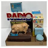 #161 Lot of Novelty Radios Incl.