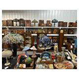 Stained Glass Lamps, Art Deco, etc.