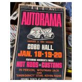 Vintage Effemera incl. Autorama Poster Vintage Effemera incl. Autorama Poster