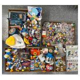 Box Lots of Donald Duck Merchandise Incl. Plush Toys, Key Chains, Mugs, Action Figures, etc Box Lots of Donald Duck Merchandise Incl. Plush Toys, Key Chains, Mugs, Action Figures, etc
