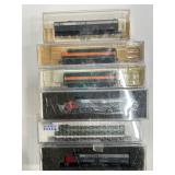 Box Lot of Train Engines and Box Cars Box Lot of Train Engines and Box Cars