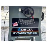 Delta 10' Contractors Table Saw Delta 10' Contractors Table Saw