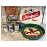 Leinenkugel's Tray, Plastic Sign, etc. Leinenkugel's Tray, Plastic Sign, etc.