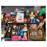 Pop Culture Radios incl. Mario, Barbie, Cabbage Patch, Pop Culture Radios incl. Mario, Barbie, Cabbage Patch,