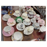China Cups and Saucers China Cups and Saucers