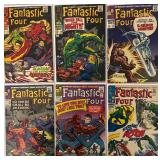 Lot of 8 Comics - The Fantastic Four