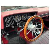 #6  stainless like sill plates, rosewood steering wheel