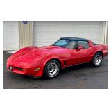 (HIS) 1980 Chevrolet Corvette L-82 with 52k Miles