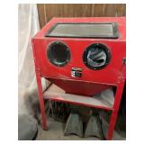 Central Pneumatic Sand Blast Cabinet