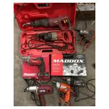 Corded Power Tools incl. Milwaukee