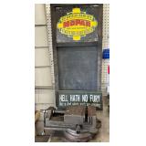 Heavy Duty Shop Vice, Mopar Repro Chalk Board